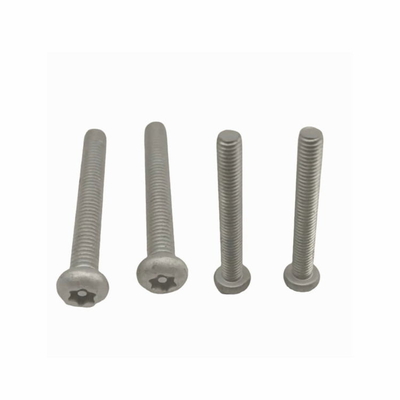 Düğme Başlı Torx Güvenlik Makinesi Vidası, Cıvata Paslanmaz Çelik Güvenlik Vidaları M4X16mm