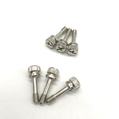Tutsak M4X16 Paslanmaz Çelik Makine Vidaları On Bir Karakter Oluk Tırtıllı