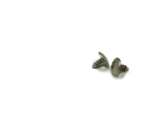 1.8x4mm Yuvarlak Kafa Bakır Perçinler H62 LED Duy için Malzeme