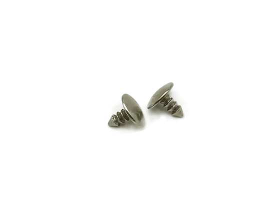 1.8x4mm Yuvarlak Kafa Bakır Perçinler H62 LED Duy için Malzeme