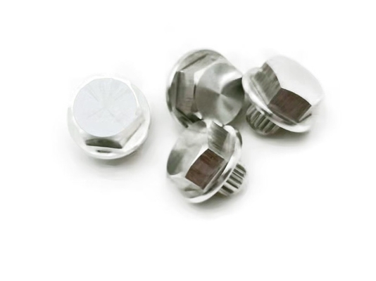 7x14mm CNC Torna İşleme Parçaları 6063 Alüminyum Dekoratif Çiviler ANSI