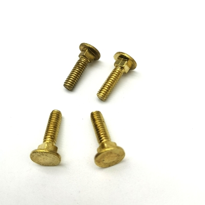 5/32X16.5mm Paslanmaz Çelik Düz Başlı Makine Vidaları Kare Omuz ISO9001
