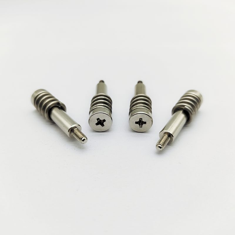 A4 Paslanmaz Çelik Omuz Yaylı Vidalar M3 Phillips Sürücü 34mm