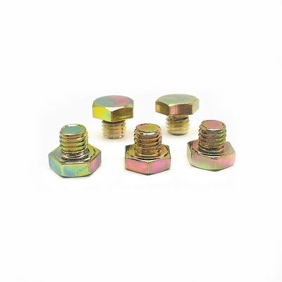 Dekoratif paslanmaz çelik tekerlek göbeği vidaları/perçinleri 13.0mm HEX dış altıgen dekoratif çiviler