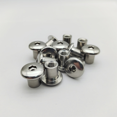 304 Paslanmaz Çelik Hex Soket Rivet Fındıkları M3'ten M10'a Düz No Knurl