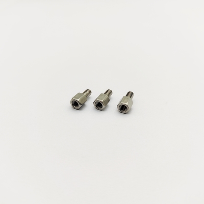A4-80 Paslanmaz Çelik M3 Altıgen Dişli Ayırıcı 11mm Erkek-Dişi Elektropolished